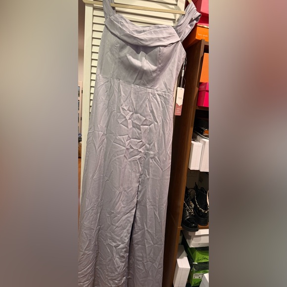 COPY - STACEES Sheath/Column Off-the-Shoulder Sleeveless maxi US SIZE 8 - Picture 6 of 8